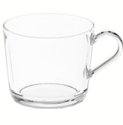 IKEA 365+ Kubek, bezbarwny, 36 cl