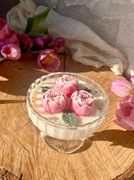 zapachowa ŚWIECA SOJOWA „PEONIOWA ELEGANCJA” 250 g