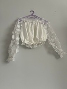 Bluzka z koronkowymi rękawami 