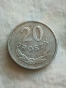 Sprzedam monetę 20 groszy 1966 rok mała skrętka