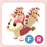 Adopt me! Strawberry Shortcake Bat Dragon FR
