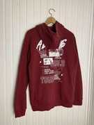 Bluza adidas męska bawełniana org czerwona M