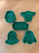 STAR WARS FOREMKI CIASTKA WYKRAWACZE