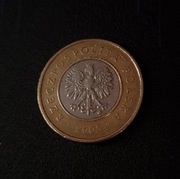 Moneta 2 zł z 2006 roku obiegowa 2zl złote 2006r rok obiegowe RZADKA