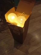 oświetlenie to dekoracyjnelampki typu "Cotton Balls", 