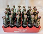 24 Mini buteleczek Coca Cola, 7,5cm. Lata 80, #5