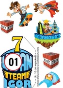 Pan Opłatek na tort - WOJAN TEAM A4