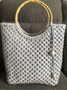 Torba makramowa multikolor