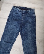 Spodnie Kiabi 34-38 rozmiar granatowe