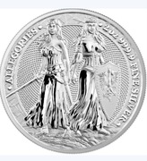Allegories Polonia & Germania 2 oz Ag