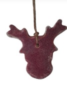 Ozdoba świąteczna renifer ceramika 