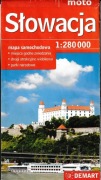 Słowacja mapa Demart