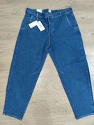 MUSTANG Toledo Loose luźne szerokie dżinsy jeansy niebieskie nowe 36/34