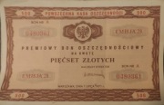 Premiowy bon oszczędnościowy 500  - 10 sztuk