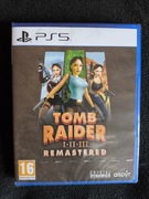 TOMB RAIDER I-II-III REMASTERED PS5 NOWA w FOLII