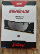 Pamięć RAM DDR4 Kingston Fury Renegade 3600 CL16 16 GB 2x8 GB