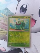 Karta Pokemon Bulbasaur (Mew 001/165) - Reverse Holo
