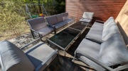 Meble ogrodowe - 2 Komplety - Vigo Coffee 5 Garden Point antracyt