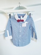 Elegancka koszula chłopięce z muszką 86