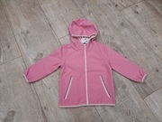 Kurtka dziewczęca typu softshell, różowa - rozm 104