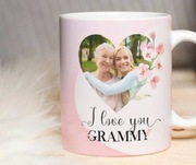 Kubek dla babci lud dziadka z twoim zdjęciem i napisem