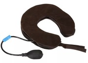 Poduszka podtrzymująca masującą kark pompowana