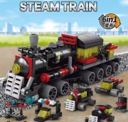 Zestaw klocków 6in1 parowóz