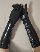 Rękawiczki latex zamek