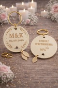 Prezent dla gości | Ślub, Wesele, Chrzest, Komunia | Brelok NFC – Druk 3D