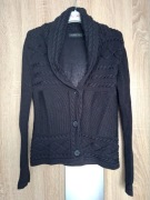 Czarny , elegancki sweter, rozmiar S, marka Stockh olm