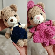 Maskotka ręcznie robiona, miś dla chłopca i dziewczynki,  prezent na Święta