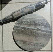 HAVEA - Bloomingville - wałek do ciasta ze stolnicą - marmur.