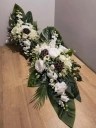 Stroik na grób ,kompozycja na cmentarz ,wiązanka z wazonem, zestaw MA4K
