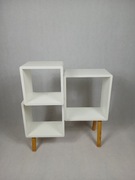 Szafka na książki Regał modułowy na książki Kostka modułowa na nóżkach