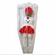 Dekoracje Róża z misiem na Piku 37 cm