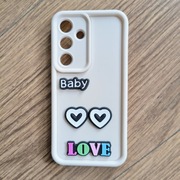 Etui pokrowiec futerał case Samsung Galaxy S24 beżowe 