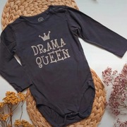 Body 86 92 drama Queen cool club smyk sługi rękaw bawełniane body smyk