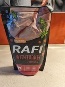 Karma Rafi z indykiem 