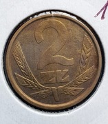 2  złote 1986,  PRL  