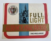 Etykieta Browar Wrocław Piast na beczkę