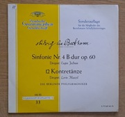 Beethoven, Eugen Jochum, Lorin Maazel – Sinfonie Nr.4 / 12 Kontretänze - LP