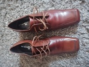 Wojas polbuty brazowe ze skory roz 39