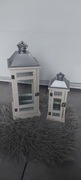 Lampiony/ latarenki w stylu  vintage-2 sztuki