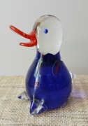 Szklana figurka "Kaczka"