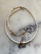 Naszyjnik z naturalnych perełek