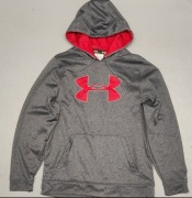 Wr) Under Armour Storm oryginalna bluza kaptur Roz.L