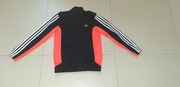 Bluza ADIDAS czarno pomarańczowa rozm M 152 cm 11-12 lat