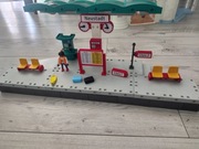 Playmobil stacja kolejowa dworzec peron pociag