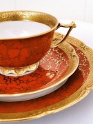 **BRABANT**filiżanka terakota porcelana Graf v. Henneberg 1945+