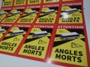 ANGLES MORTS 50x Francja  DRUK UV! MARTWE POLE